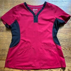 Healing hands scrub top